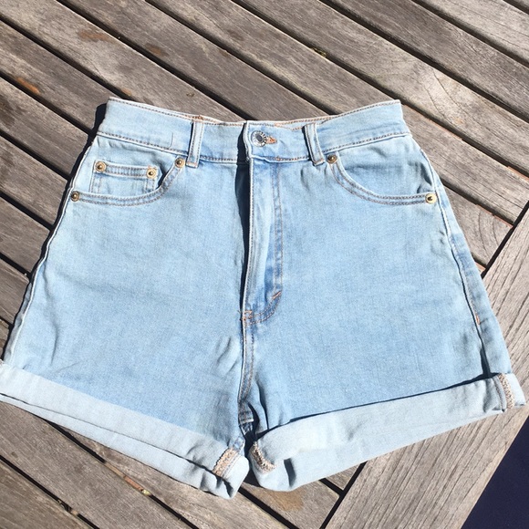 Pull and bear high waisted shorts Clearance